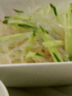 春雨の和え物(腎臓病食)-レシピのメイン写真