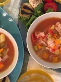 たっぷり野菜のミネストローネ-レシピのメイン写真