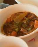 カレーフレークで時短フライパンカレー