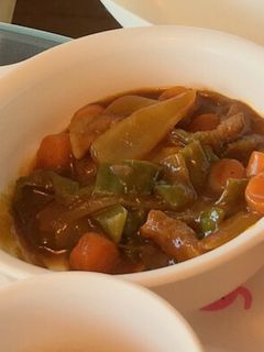 カレーフレークで時短フライパンカレー-レシピのメイン写真