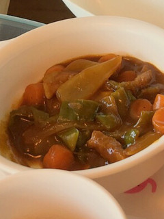 カレーフレークで時短フライパンカレー-レシピのメイン写真