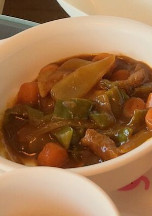 カレーフレークで時短フライパンカレー-レシピのメイン写真