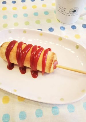 食パンで簡単☆揚げないチーズドッグ-レシピのメイン写真