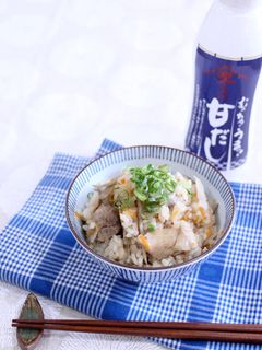 鶏ごぼうの炊き込みご飯-レシピのメイン写真