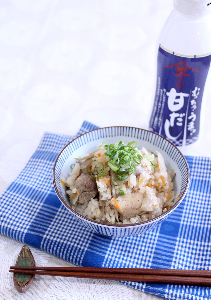鶏ごぼうの炊き込みご飯-レシピのメイン写真