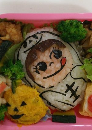 ハロウィン弁当-レシピのメイン写真