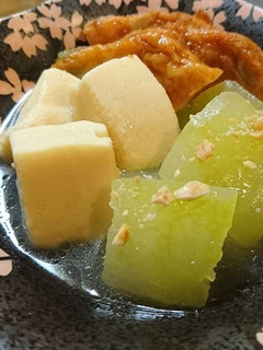 冬瓜と高野豆腐の煮物×SHiBORO-レシピのメイン写真