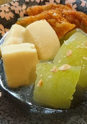 冬瓜と高野豆腐の煮物×SHiBORO-レシピのメイン写真