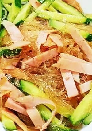 簡単！春雨の酢の物☆-レシピのメイン写真