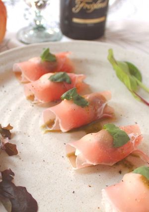 生ハムとももふるの前菜-レシピのメイン写真