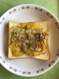 ごまじゃこトースト-レシピのメイン写真