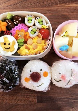 保育園のお弁当(2018.8)-レシピのメイン写真