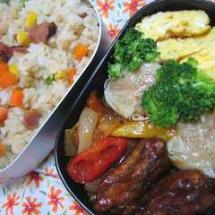 รูปของ お弁当おかず：酢豚