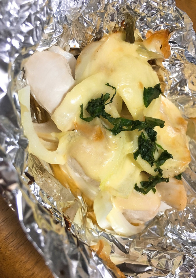 ささみのホイル焼き-レシピのメイン写真