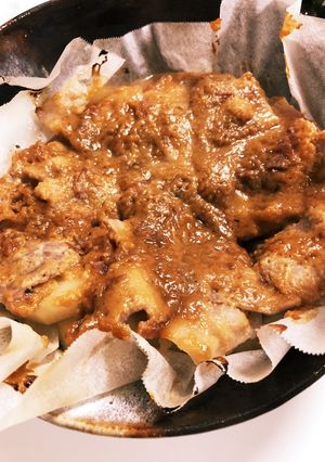 山芋と豚肉の梅挟み焼き-レシピのメイン写真