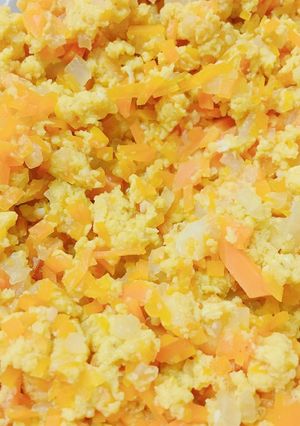 野菜入り＊卵味噌風のご飯のお供☆-レシピのメイン写真