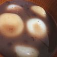 きな粉白玉入り!2色白玉しるこ♡