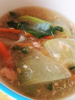 冬瓜とツナの中華スープ-レシピのメイン写真