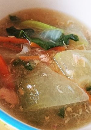 冬瓜とツナの中華スープ-レシピのメイン写真
