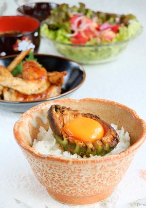 こんがりピリ辛☆味噌漬け焼きアボたま！-レシピのメイン写真