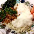 温玉そぼろ山かけそうめん