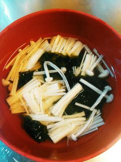 えのきと海苔のお吸い物-レシピのメイン写真