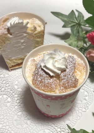 ✩おやつ生シフォンケーキ✩-レシピのメイン写真