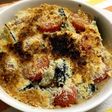サバ缶de簡単☆ナスとトマトのパン粉焼き