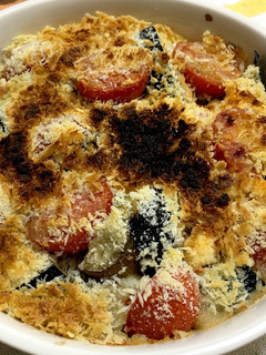 サバ缶de簡単☆ナスとトマトのパン粉焼き-レシピのメイン写真