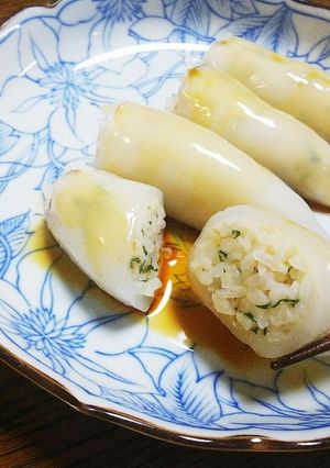 イカのロケット寿司-レシピのメイン写真