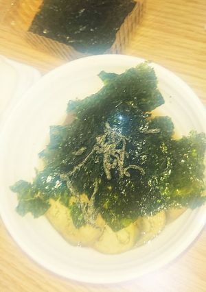 茄子と韓国のりの和え物-レシピのメイン写真