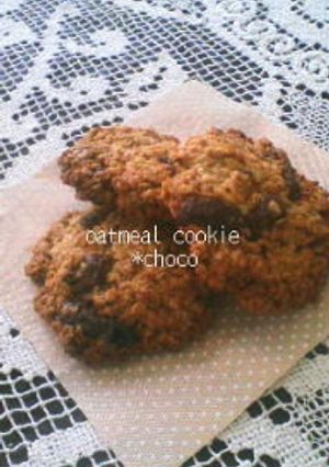 オートミールクッキー✿ちょこ-レシピのメイン写真