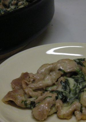 フライパンで♪豚こまと大葉のチーズ焼き-レシピのメイン写真