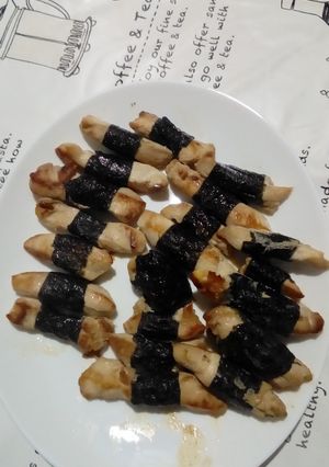 鶏胸肉海苔巻き。-レシピのメイン写真