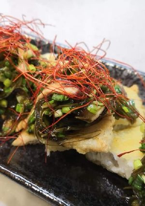白身魚の昆布ネギタレ-レシピのメイン写真