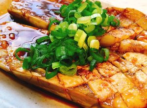 白ナスのステーキ♡にんにく醤油だれ-レシピのメイン写真