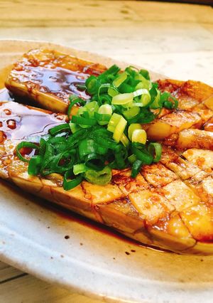 白ナスのステーキ♡にんにく醤油だれ-レシピのメイン写真