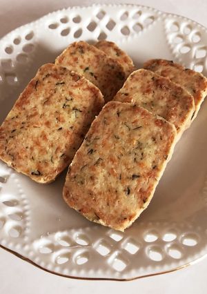 フレッシュバジルのチーズクッキー-レシピのメイン写真