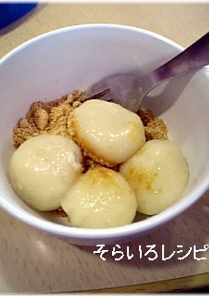 ☆2歳児とお菓子作り☆豆腐白玉-レシピのメイン写真
