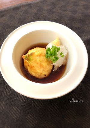 簡単♡オシャレなおかずいちぢくの揚げ出汁-レシピのメイン写真