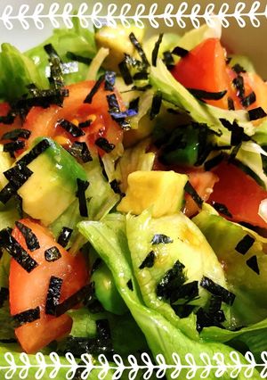 【簡単】野菜たっぷりチョレギサラダ-レシピのメイン写真