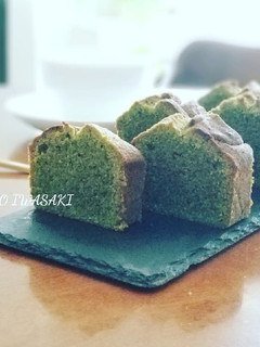 綺麗になれちゃう『米粉de抹茶ケーキ』-レシピのメイン写真