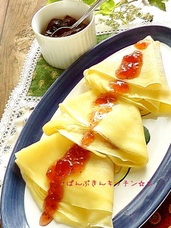 ⁂シンプルなクレープ⁂-レシピのメイン写真