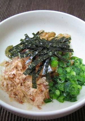 薬味たっぷり★ピリ辛納豆-レシピのメイン写真