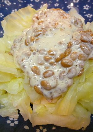 温野菜マヨ納豆のせ-レシピのメイン写真