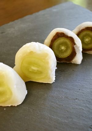 マスカット大福餅の作り方♪-レシピのメイン写真