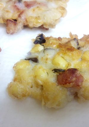 子供が喜ぶ大豆の煮物 リメイク かきあげ-レシピのメイン写真
