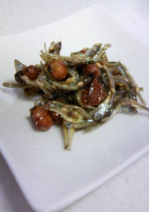 大豆と煮干しのカリカリ甘辛炒め-レシピのメイン写真