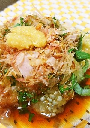 簡単★ナスと大葉のおひたし-レシピのメイン写真