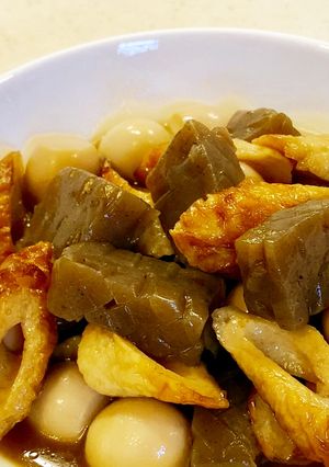 蒟蒻の甘辛煮-レシピのメイン写真